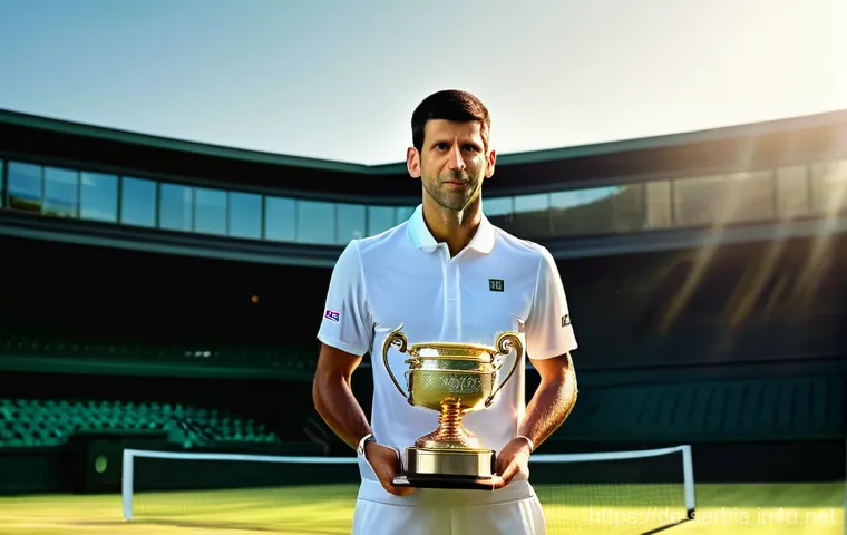노바크 조코비치 테니스 선수 - A dynamic, action-packed image of Novak Djokovic, 38, on a clay tennis court during a fierce Grand S... 노바크 조코비치 테니스 선수 - A dynamic, action-packed image of Novak Djokovic, 38, on a clay tennis court during a fierce Grand S...